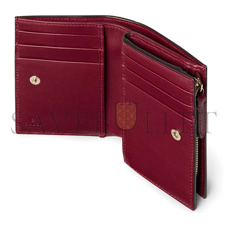 Gvc*1 gg emblem small wallet 847208 (11*8.5*3cm)